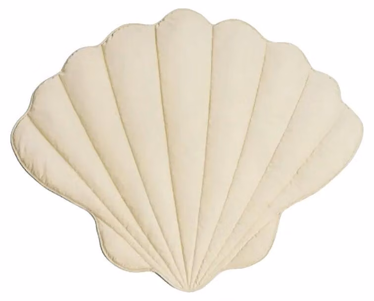 Cuccia per cani, cuscino reversibile, antiscivolo, color crema