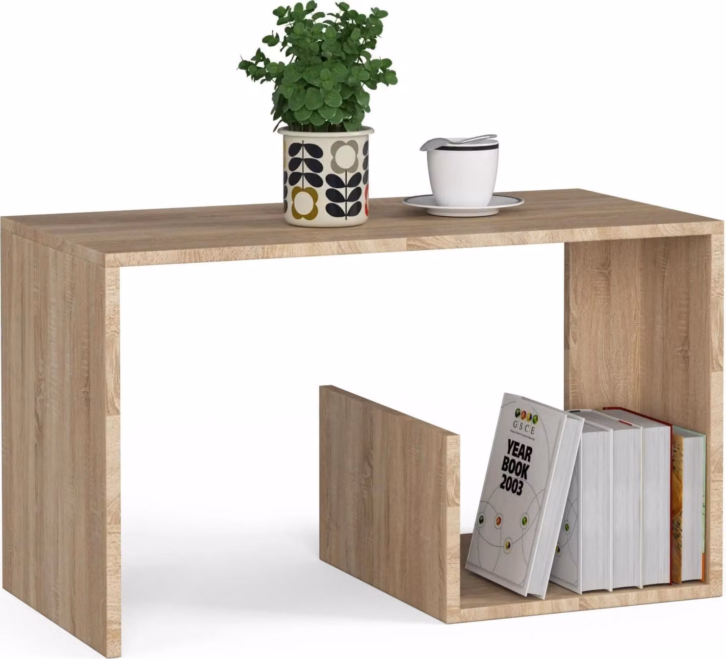 Tavolino da caffè Paul in ecocemento 80 cm elegante e funzionale