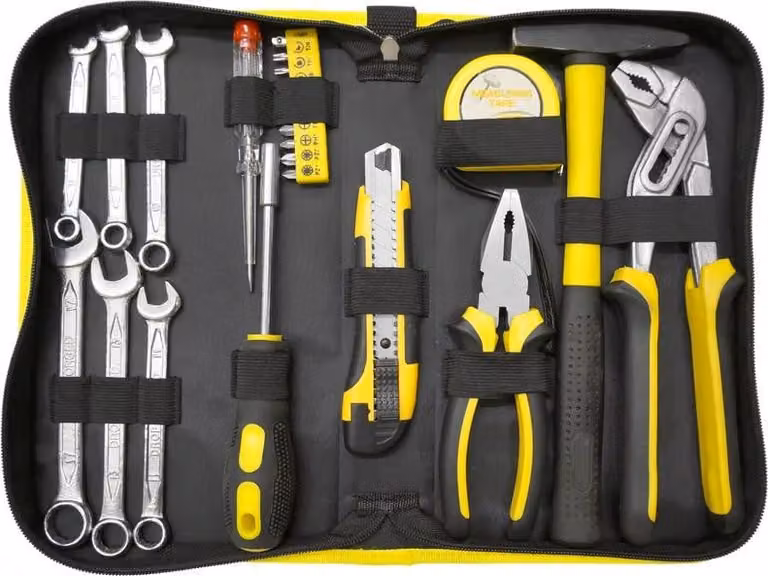Set di attrezzi Strend Pro CMT-08.0023, 23 pezzi, in borsa