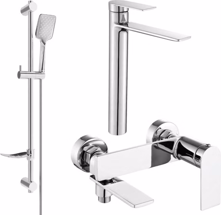 Mexen Zero DF62 set da bagno, cromo - 7113DF62-00