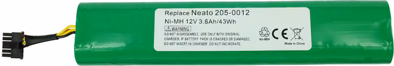 Batteria ricaricabile PowerSmart 3600mAh NiMH per NEATO Botvac D75 D7500 D80 D85 70e 905-0306, 945-0129 12V