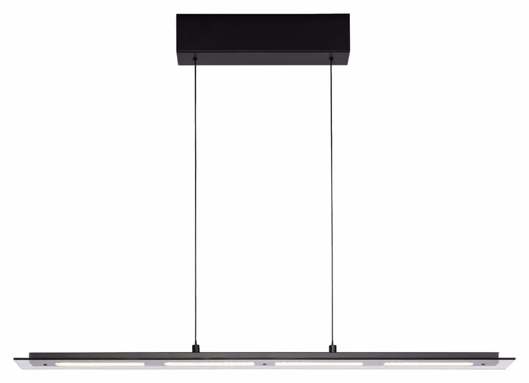 casa NOVA Lampada a sospensione YOYO BH 90x9 cm nera Lampada a sospensione
