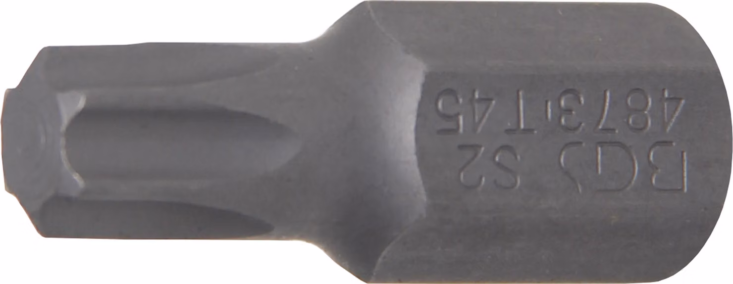 BGS Bit drive esagono esterno 10 mm (3/8") profilo T (per Torx) T45 - 4873