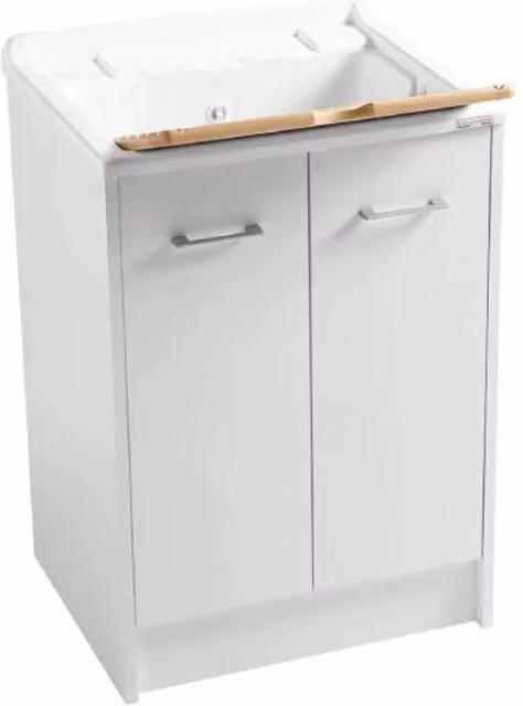 Mobile Lavatoio in Truciolare L=60 cm P=50 cm H=86 cm Due Ante COL