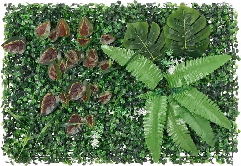Recinzione Piante Artificiali 24 pz Verde 40x60 cm