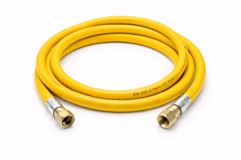 Profielenloods – Tubo flessibile per gas Premium M24 x M24 Lunghezza 1500 mm (150 cm)