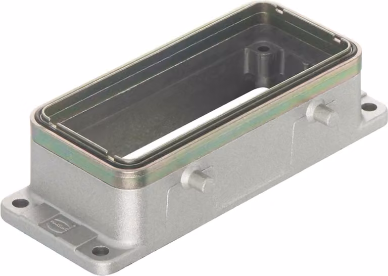 HARTING Han 16B EMC Alloggiamento aggiuntivo basso per 2 staffe (sulla parte superiore) - 1 pezzo
