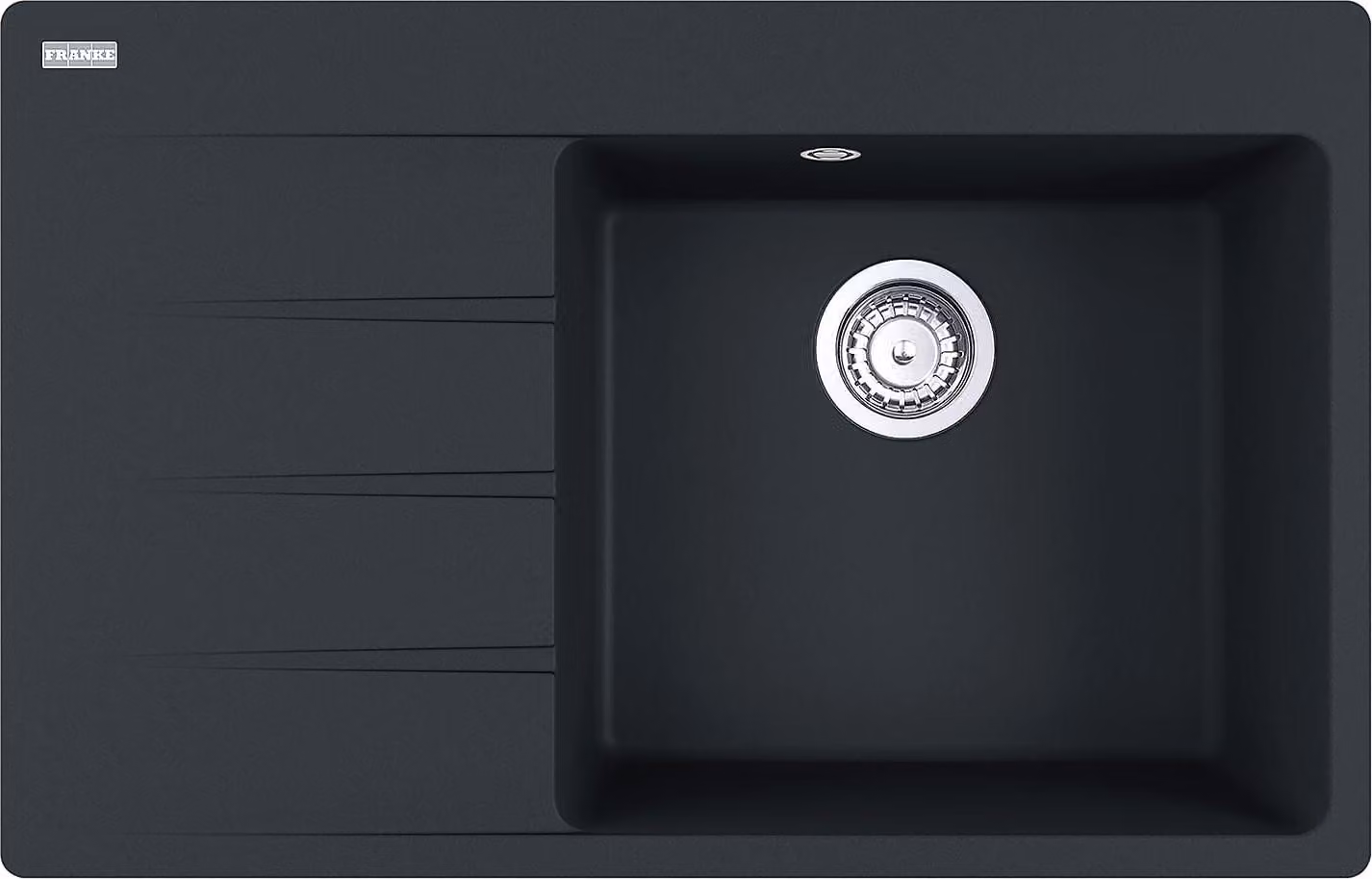 Franke Maris Centro vestavný dřez Fragranit dřez CNG 611-78 A Onyx knoflík nerez od 50 cm 114.0627.657