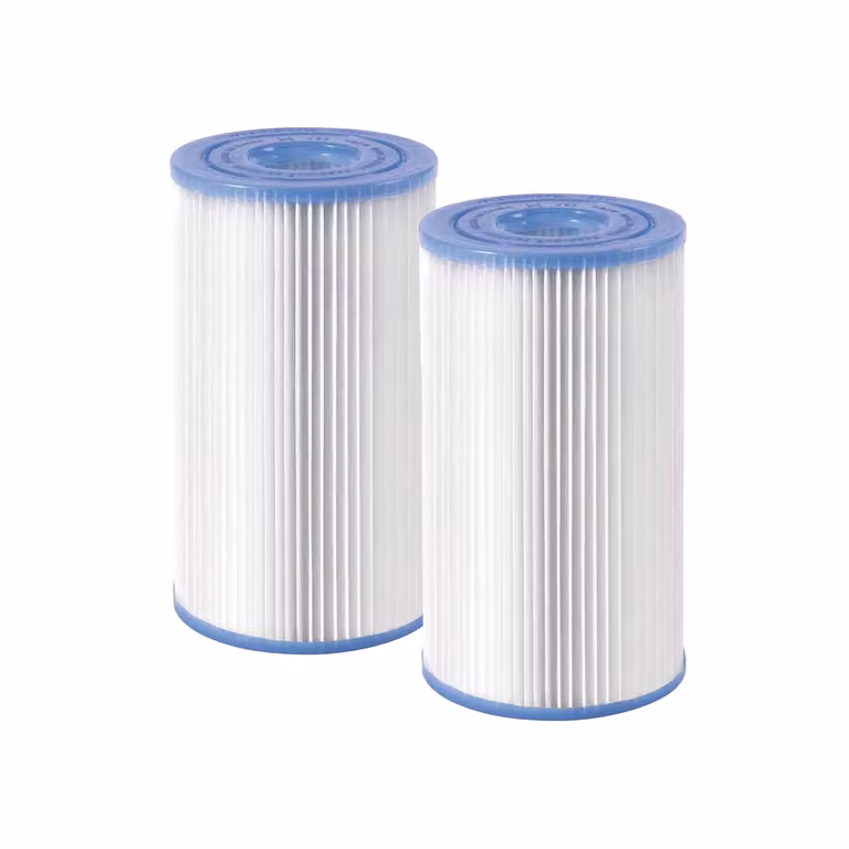 Set di 2 cartucce filtro bianche Intex PureSpa modello S2 per la filtrazione dell'acqua