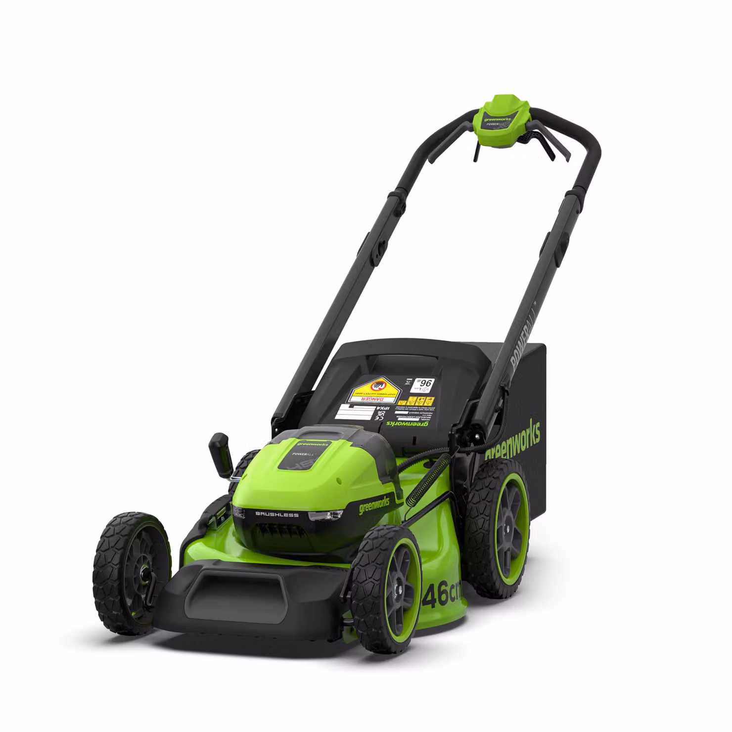 Greenworks POWERALL 48V (24V x 2) Rasaerba 46cm Semovente Gen. II - Senza batteria