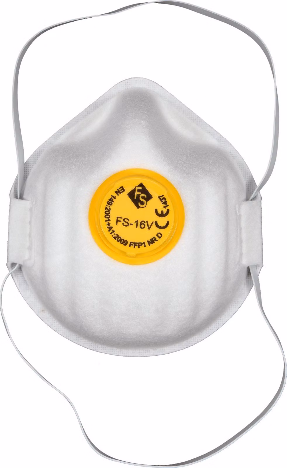 Semimaschera con filtro FFP1 con valvola di espirazione (1 pezzo)