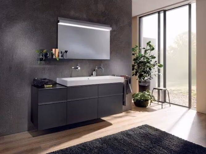 Geberit iCon lavabo 60x48,5cm blanc, sans trou de robinetterie, 124063000, 124063000