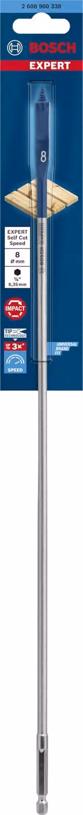 Bosch EXP SelfCutSpeed fresa piatta 8x4