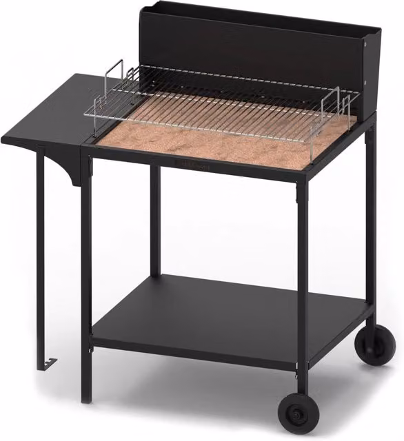 Barbecue a Legna con Griglia Cromata Famur BK 7 Superior