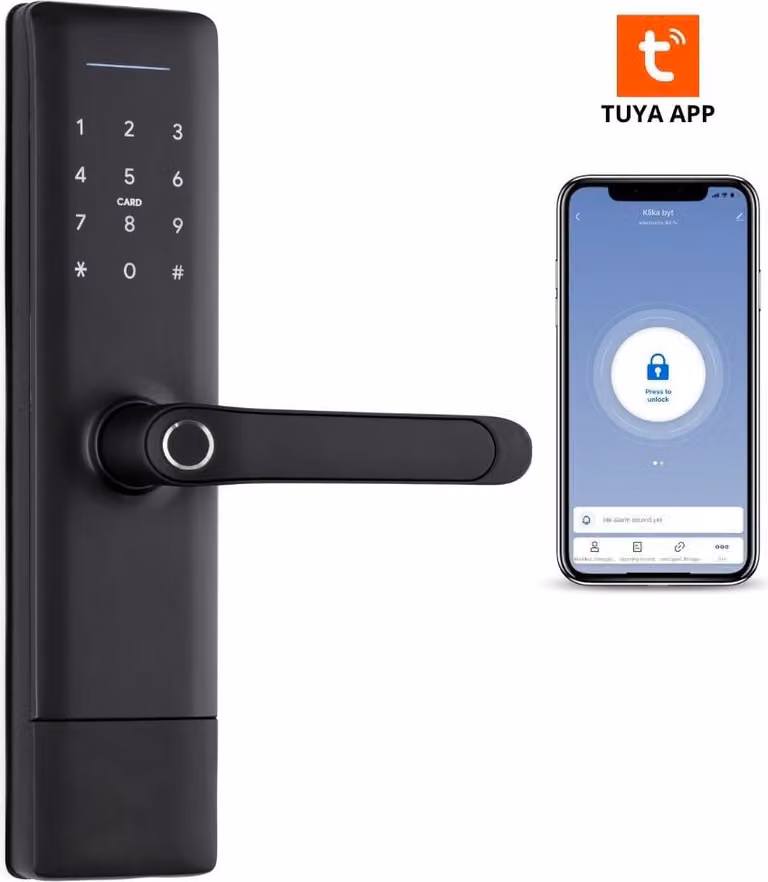 BOT Maniglia intelligente Tuya H3 nero