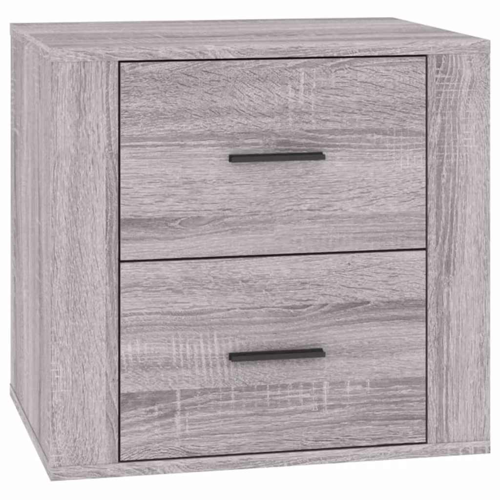 Comodino Grigio Sonoma 50x39x47 cm