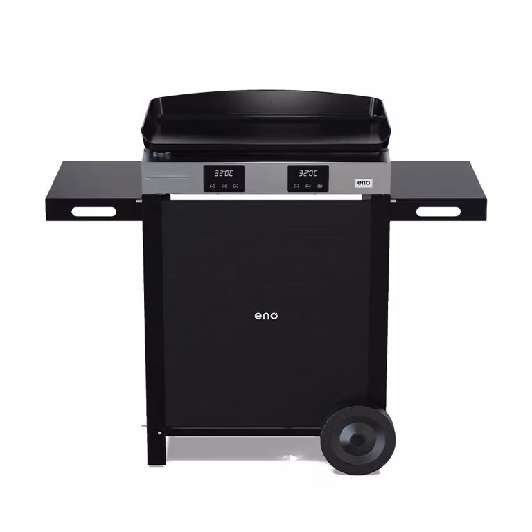 Plancha elettrica con Carrello Initial 65, Inox e nero - Enò