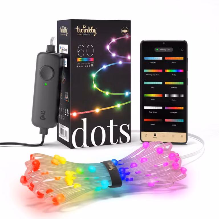 Twinkly Dots Transparent
