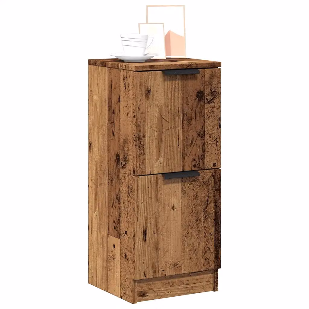 Credenza vidaXL in legno marrone con design minimalista, L/P/H: 30 x 30 x 70 cm