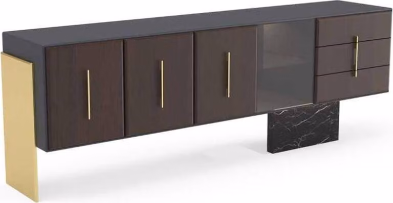 Modernes Sideboard Holz Kommoden Möbel Luxus Design TV Ständer