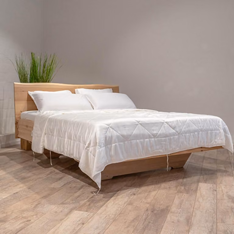 Coperta estiva in 100% bambù biologico, termoregolatrice, 140x200 cm, ideale per le notti calde