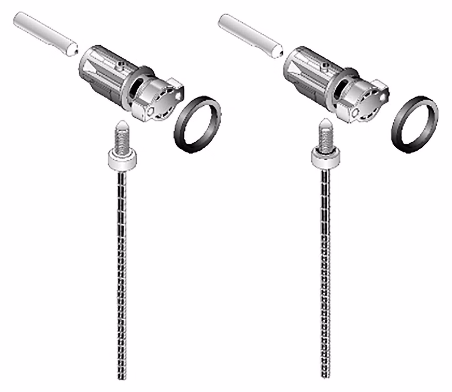 LAUFEN EasyFit, kit de fixation, M8, pour urinoirs Antero H840150/H840153, H8928260000001, H8928260000001