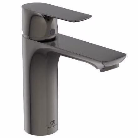 Ideal Standard Connect Air miscelatore per lavabo senza scarico Grande, sporgenza 125 mm A7055A5 Grigio Magnetico
