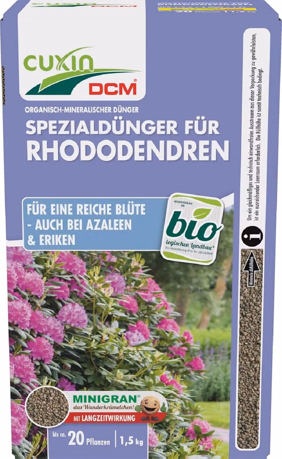 CUXIN DCM Concime per rododendri 1,5 kg