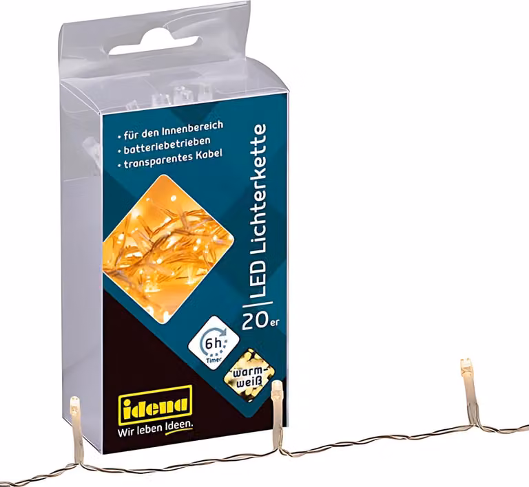 Idena 8582052 Idena 20er Lichterkette