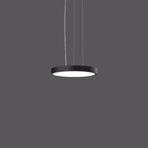 RZB Triona round, LED, 3000 K, 5850 lm, IP20, antracite