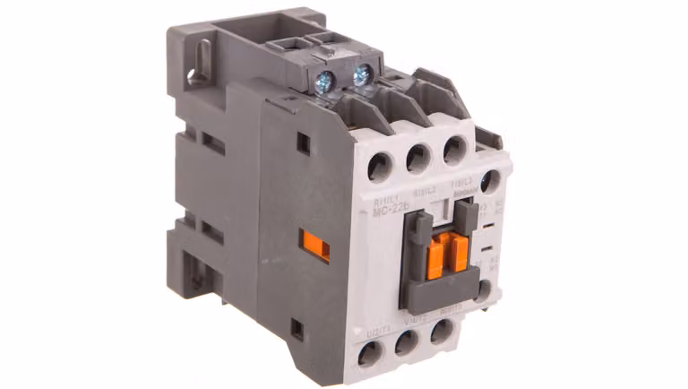 Contattore 22A 3P 11kW 24V AC 1NO1R MC-22b 24VAC 1a1b