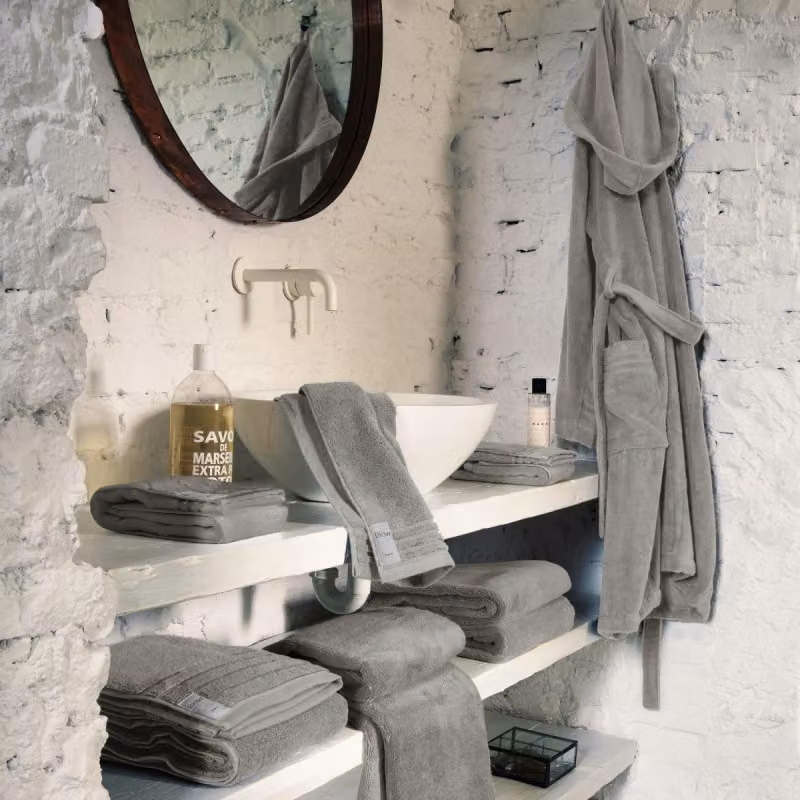 COCCOLA Accappatoio - Taglia: L,Colore: COCCOLA - GRIGIO