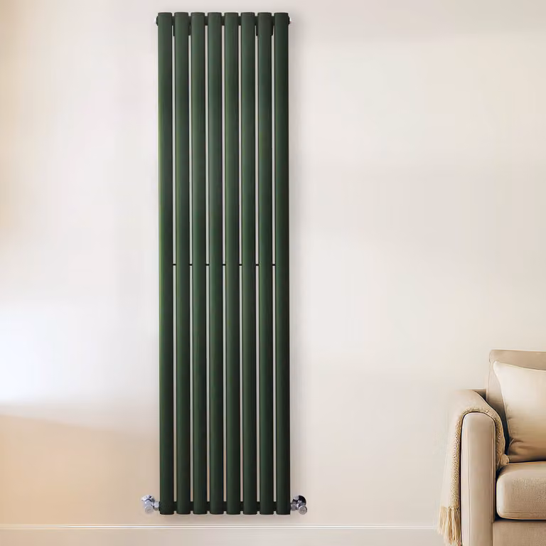 Radiatore di Design Verticale Verde (Evergreen) - 1780mm x 472mm - Pannello Doppio - Revive