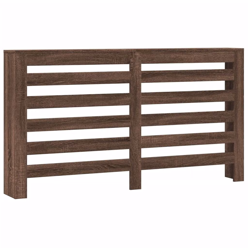 Copertura Termosifone Rovere Marrone 149x20x82cm in Multistrato