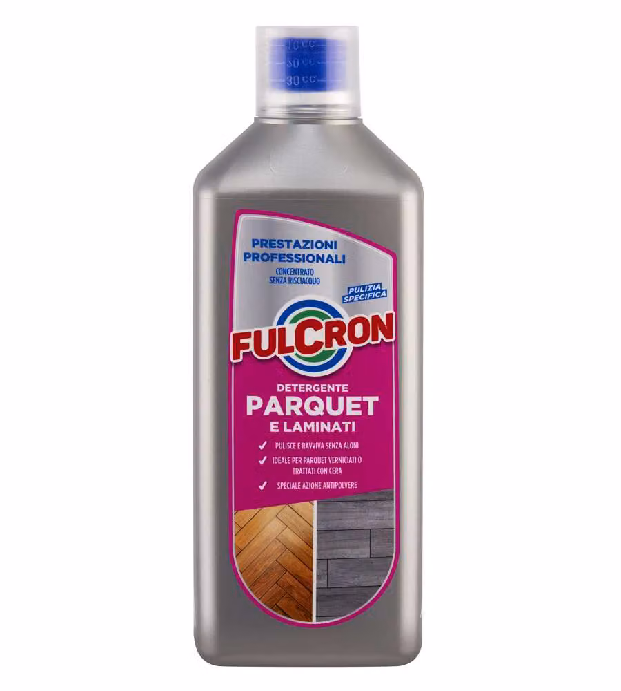 Fulcron Detergente Concentrato Parquet e Laminati Profumato - 1L