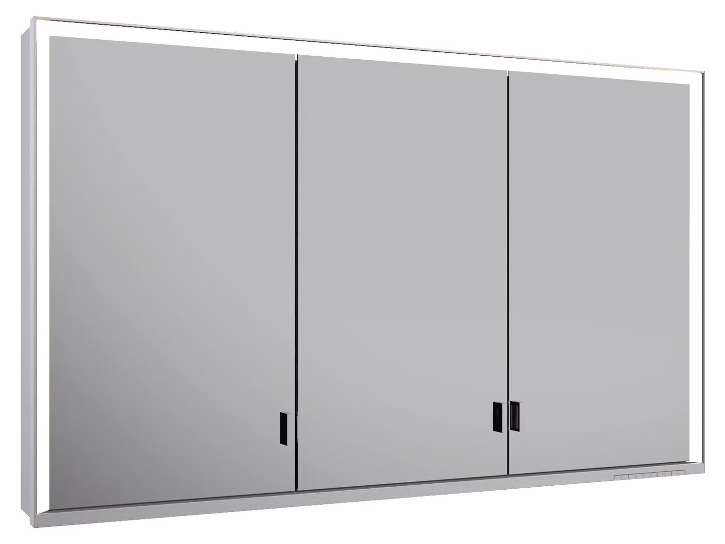 KEUCO Royal Lumos armoire de toilette murale 3 portes, porte longue, 1200mm, 14305172301, 14305172301