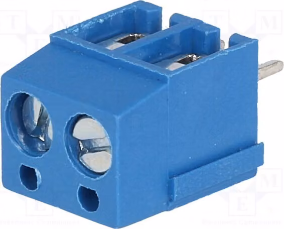 2 barre di collegamento per prese TB-5.0-P-2P1-BL da 16A, adatte per cavi con angolo di 90°: 2, 5 mm