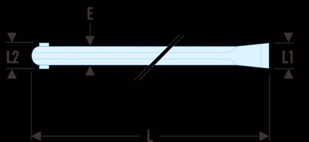 Facom Kistenoeffner 495 mm lang