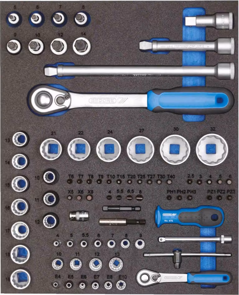 Gedore TS CT2-D19-D20 Bit set 2957191