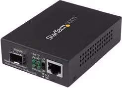 Convertitore di rete multimediale Gigabit SFP Startech.Com Black MCM1110SFP per Ethernet/LAN