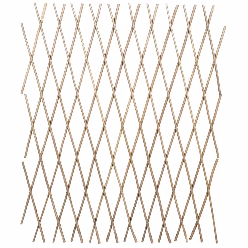Recinzione a Traliccio in Salice 5 pz 180x90 cm