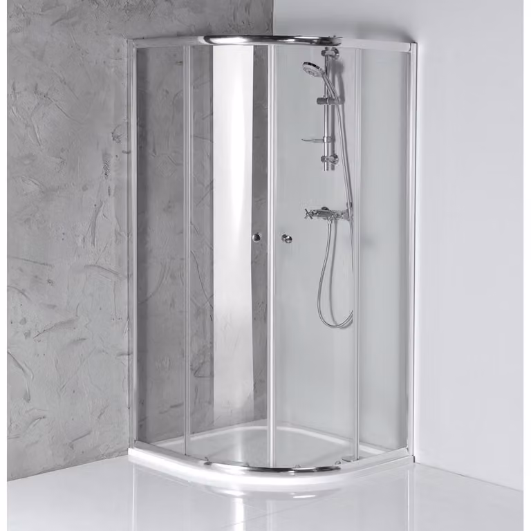 ARLETA cabina doccia quadrante 800x800mm, R550, vetro trasparente