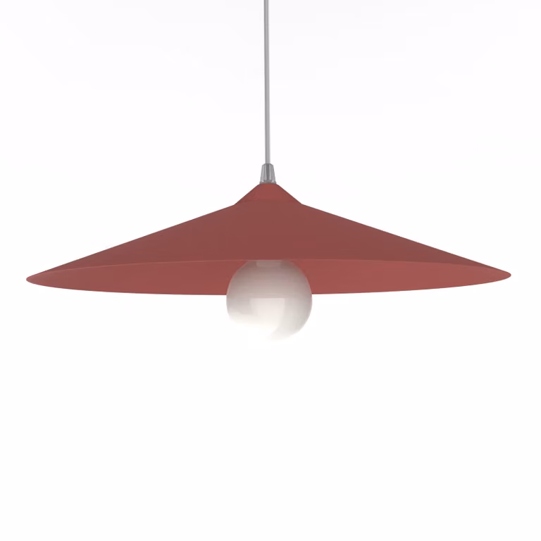 Lampada A Sospensione Chapeau Monocolore