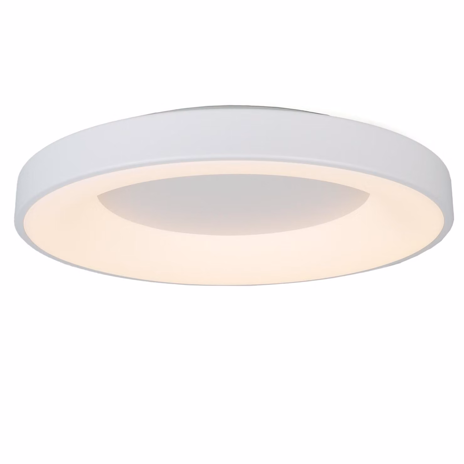 Plafoniera LED design 40W metallo circolare Ø50 cm 3000K-4000K-6000K selezionabile Driver Philips 5000lm CRI 85 nessun sfarfallio