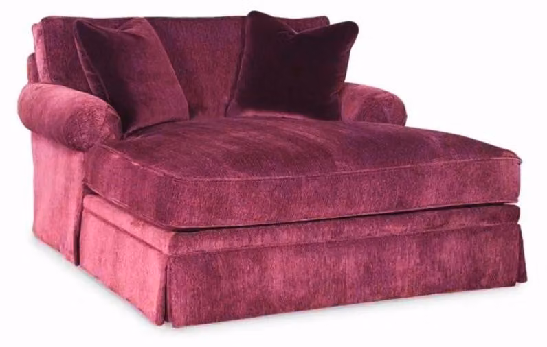 Design Chaiselongue Liege Möbel Wohnzimmer Sofa Stoff Bordaux xxl big sofas