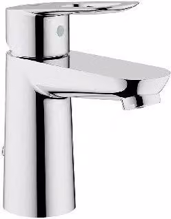 Rubinetto monocomando per lavabo Grohe serie Start Loop cromato con tecnologia risparmio idrico