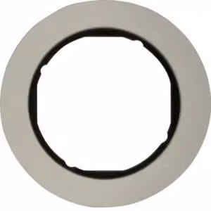 Berker 10112084 Cornice in alluminio/nero Serie R.classic