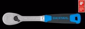 SW-Steel 06094L Cricchetto reversibile da 1/4 di pollice I Coppia elevata 135 Nm I Denti fini con 90 denti