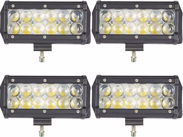 Greenmigo 4X 36W 4D Fari da lavoro a LED Fari di retromarcia Illuminazione per auto