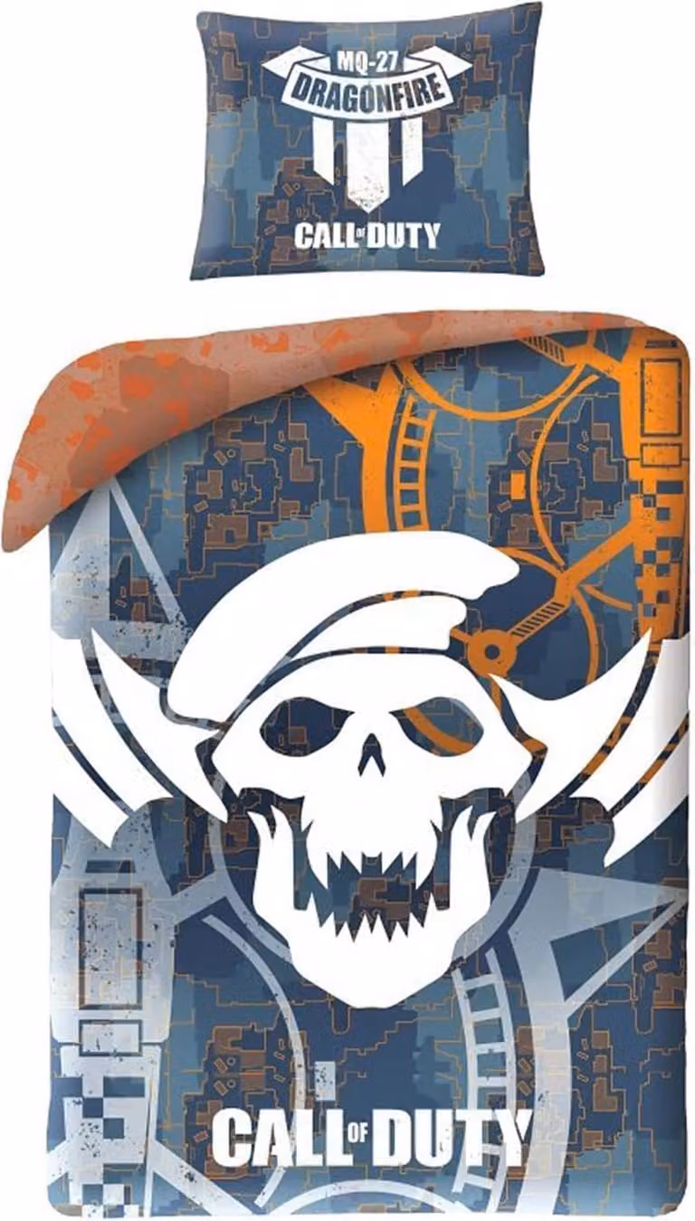 HALANTEX Lino incluso Call of Duty Dragonfire Cotone, 140/200, 70/90 cm